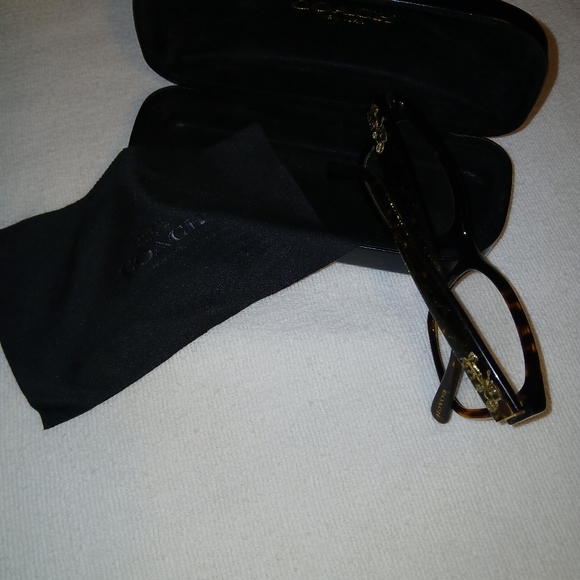 Coach Women's Brown Eyeglases - Picture 5 of 16